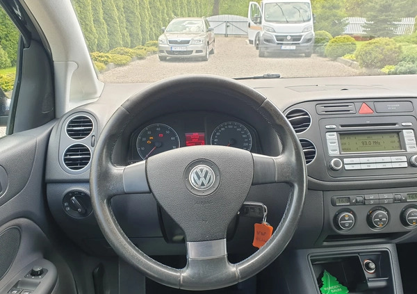 Volkswagen Golf Plus cena 18900 przebieg: 188000, rok produkcji 2007 z Więcbork małe 232
